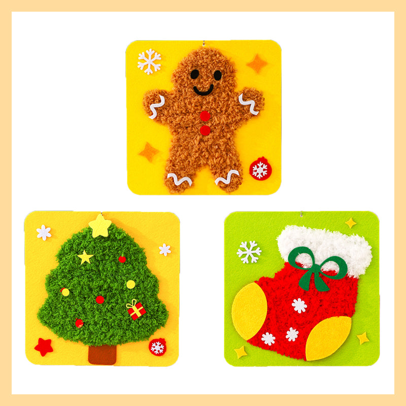 Christmas DIY Embroidery Doll Set