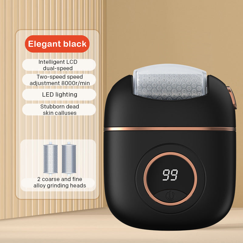 Electric digital foot grinder