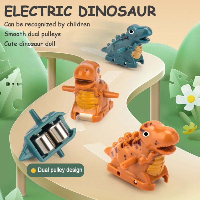 Dinosaur Electric Slide Track Toy