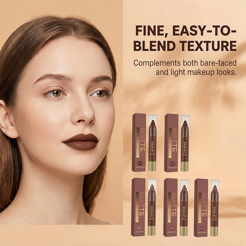 Chocolate Matte Lip Gloss-Buy 1 GET 1 FREE(2PCS)