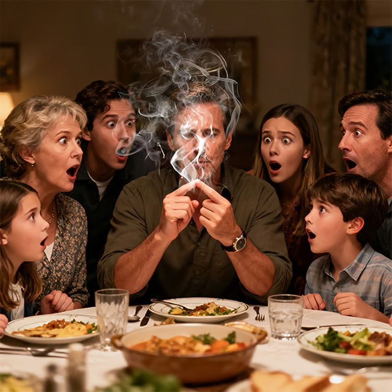 Mysterious finger smoke magic props