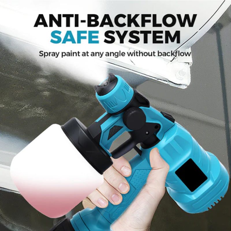 Cordless electric paint sprayer