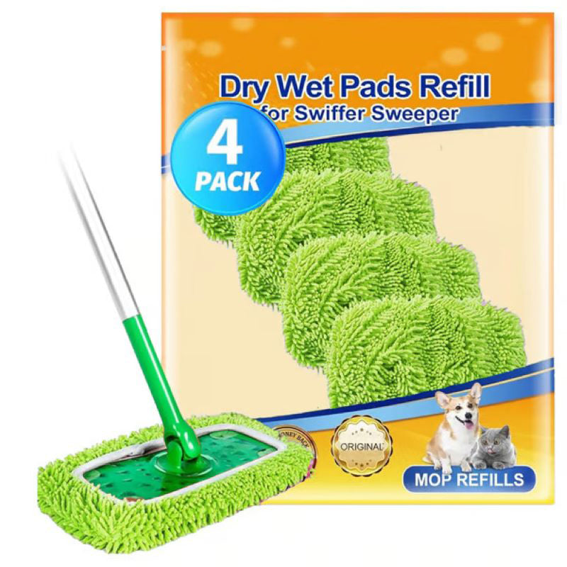 Reusable mop pad