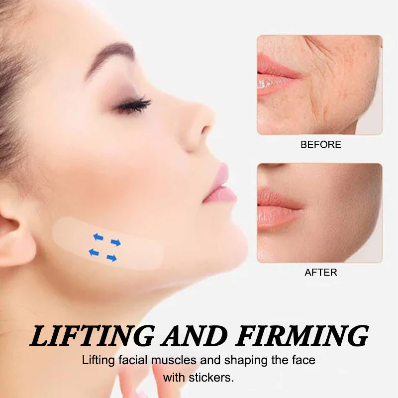 Invisible tape for facelift