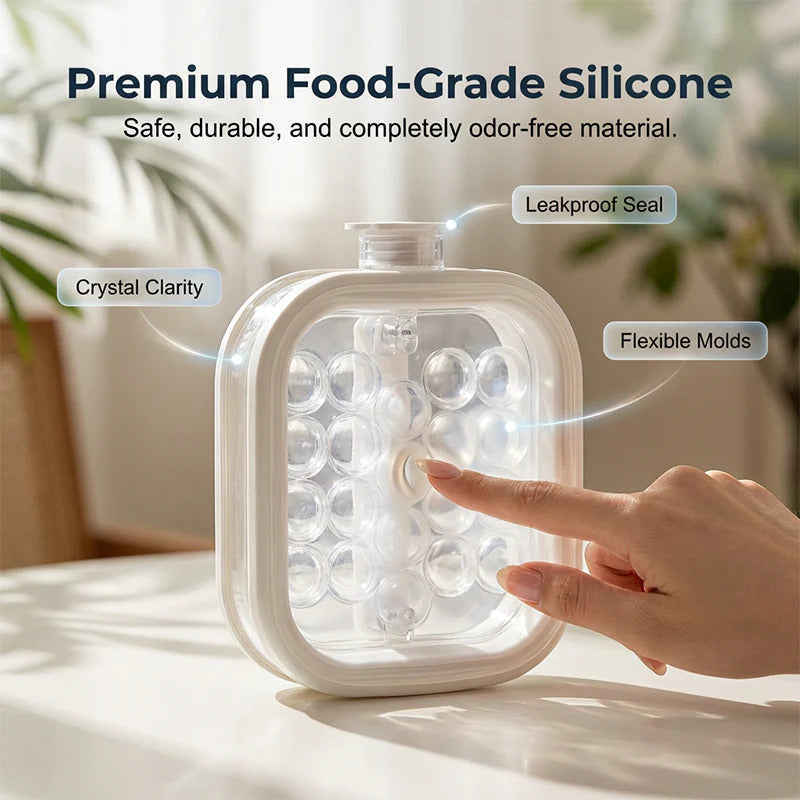 Portable Silicone Ice Ball Maker