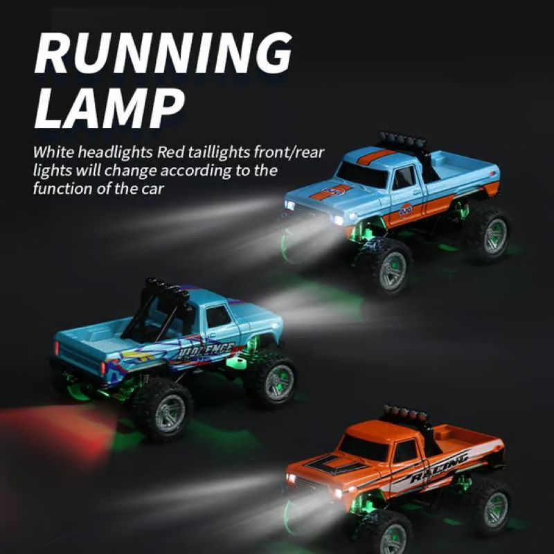 Mini remote control alloy off-road vehicle toy