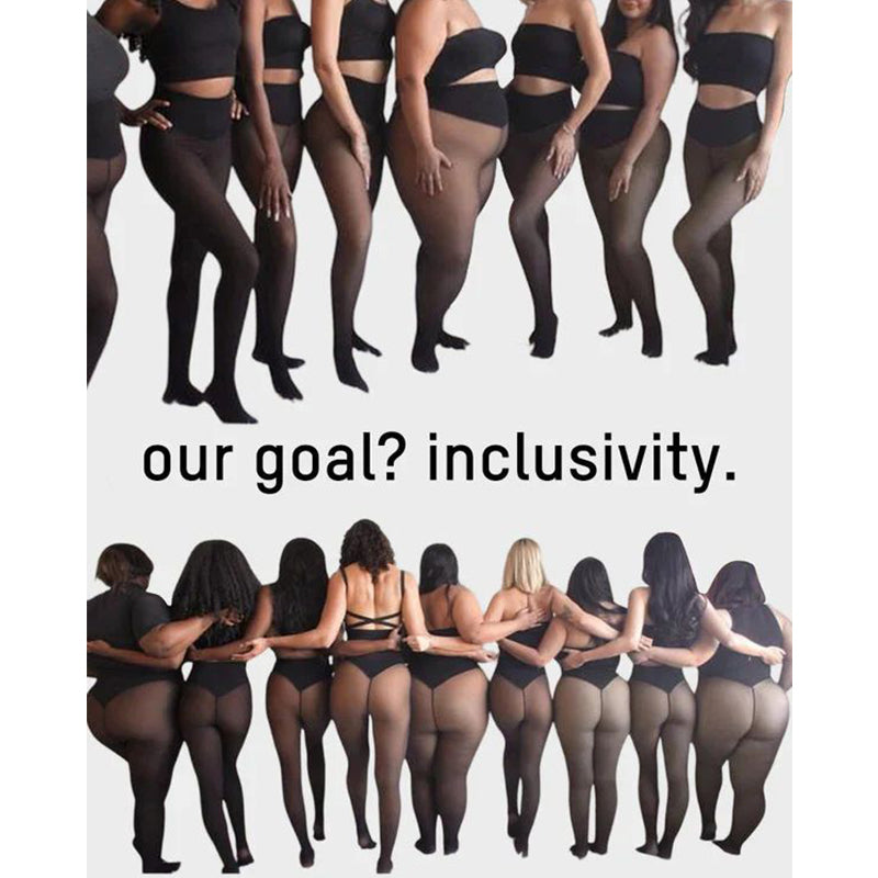 High-Waisted Tummy-Control Stretch Tights