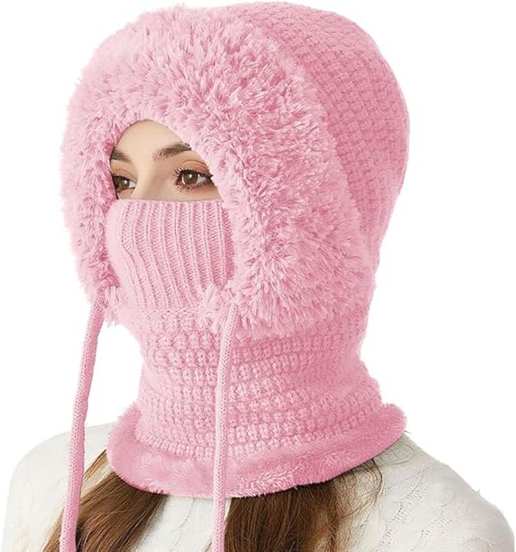 Women's 3-in-1 Knitted Hat