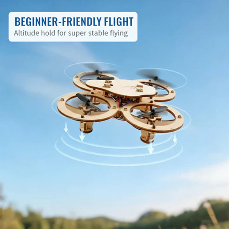 DIY Wooden Drone Assembly Kit