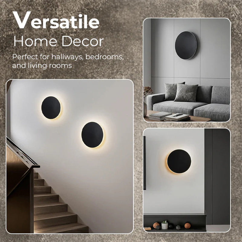Appliques murales LED rondes modernes
