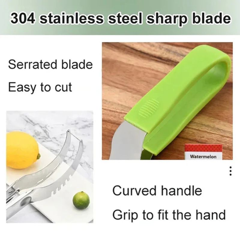 Multifunctional stainless steel fruit slicer