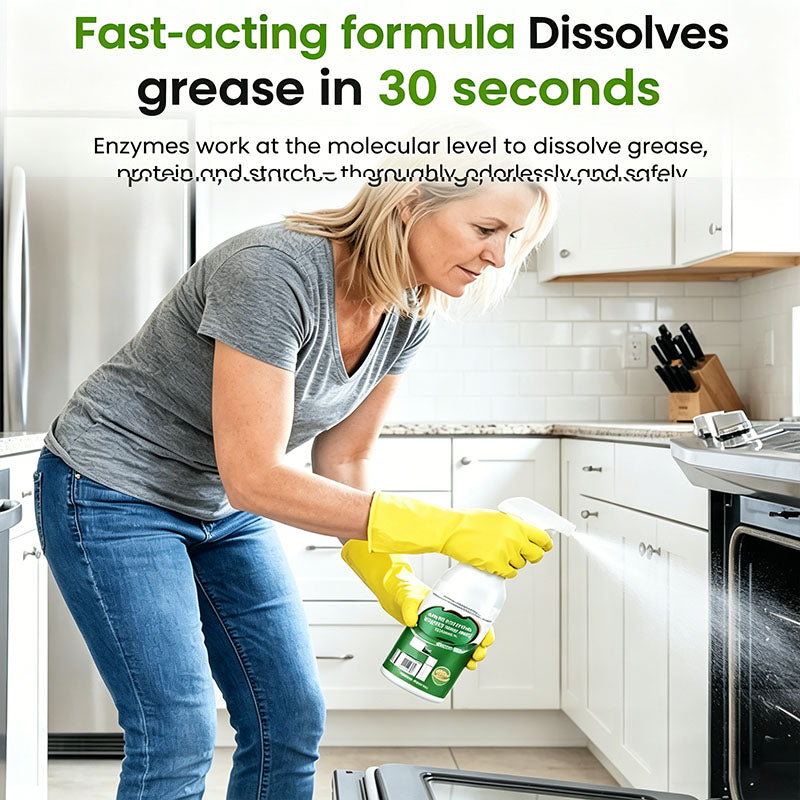 Mild kitchen grease cleaner