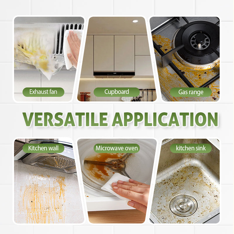 Enzyme-activated powerful degreasing kitchen cleaner