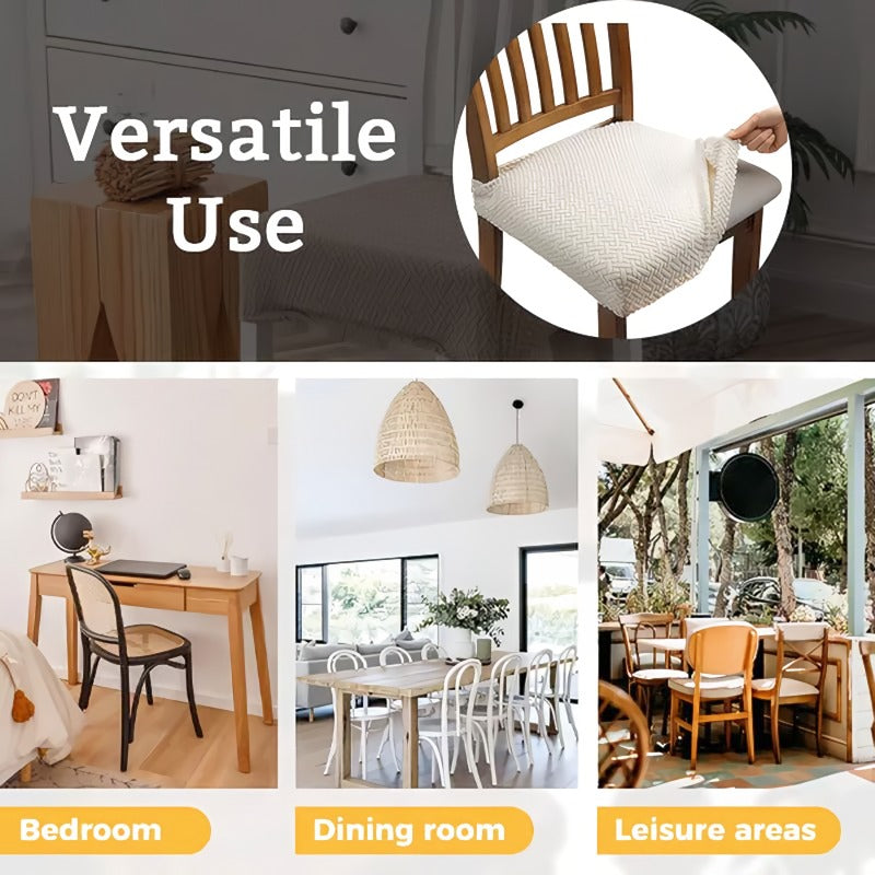 🔥 Waterproof jacquard chair cover! Durable, stylish, and easy to clean 🪑