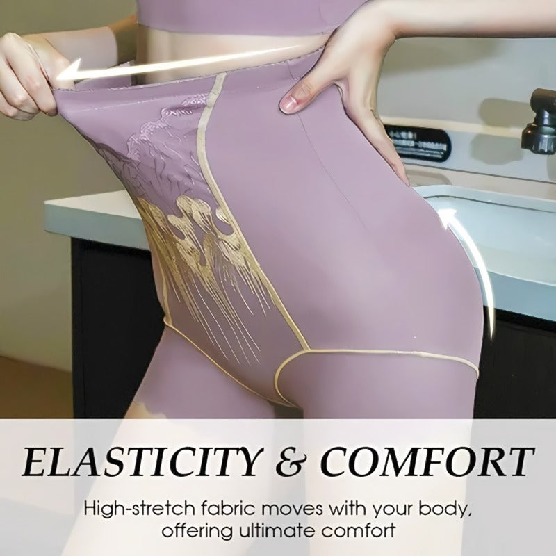 💃 Women's high-waisted tummy-controlling shorts