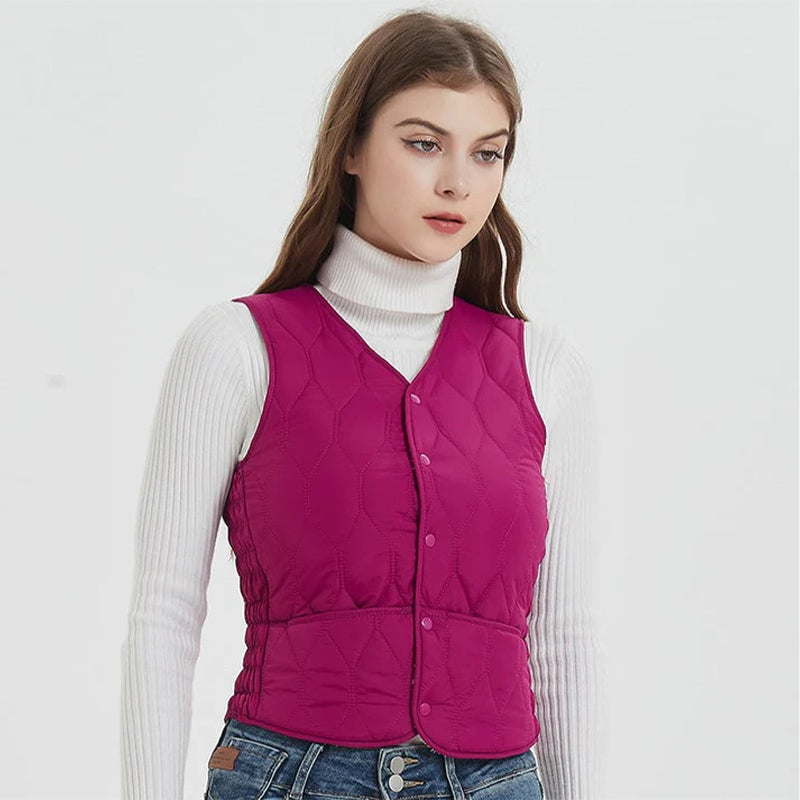 New sleeveless down vest