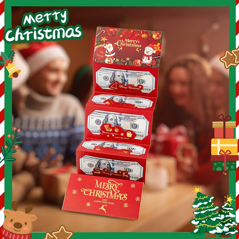 Folding red envelope