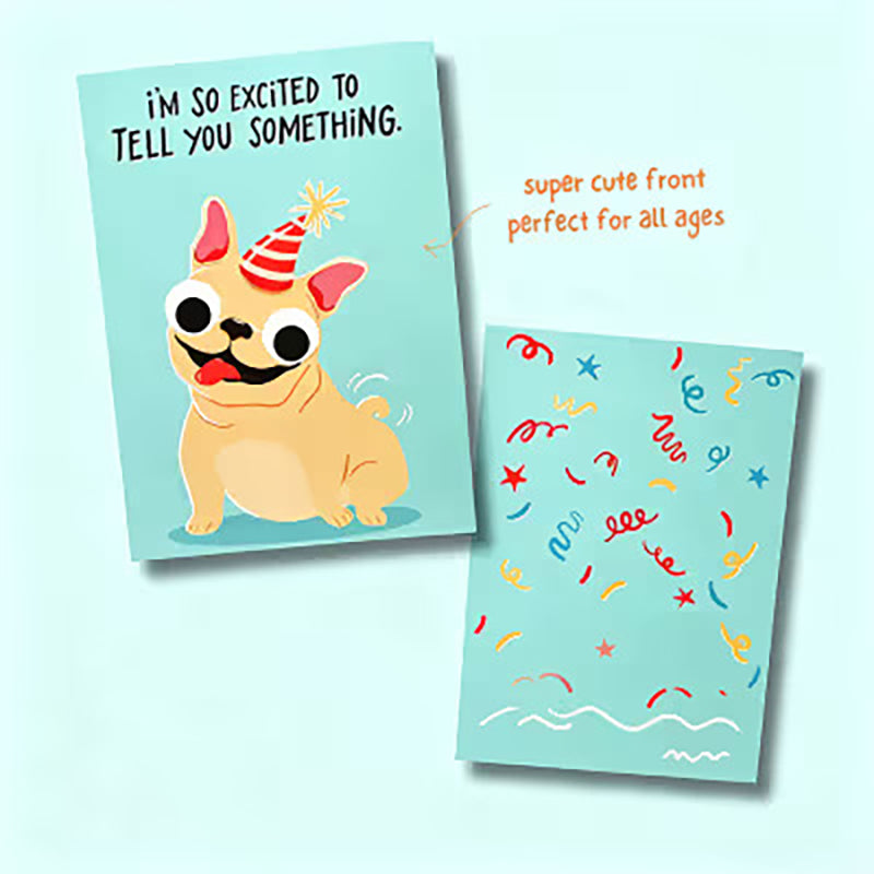 Farting Dog Prank Birthday Card