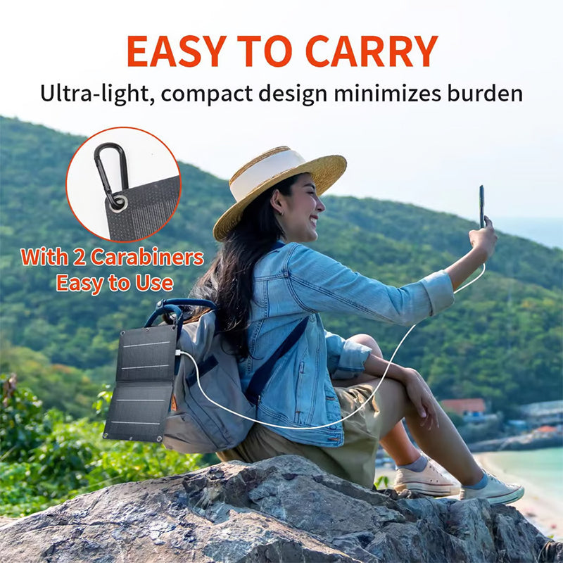 Solar Panel Portable Solar Charger💥