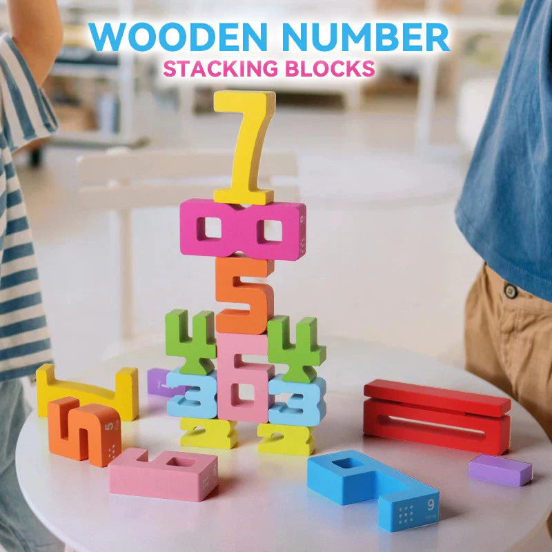 Mathematical building blocks toys