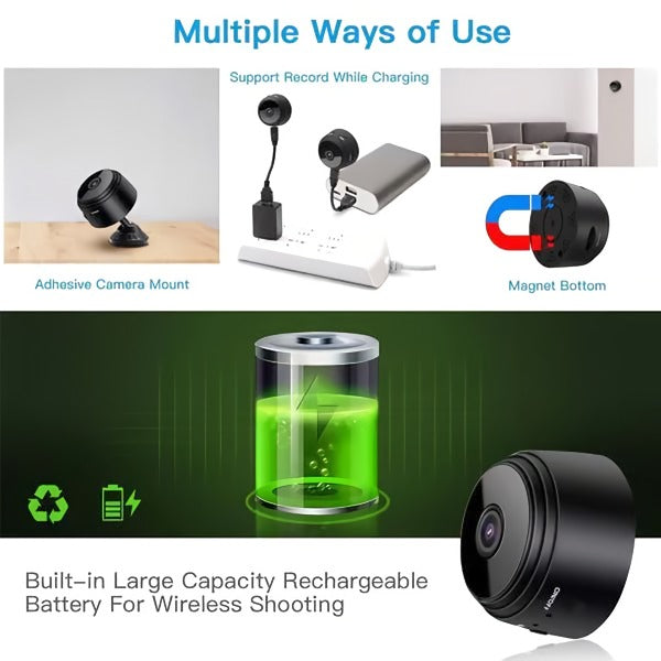 1080P HD Magnetic Wifi Mini Camera Recorder