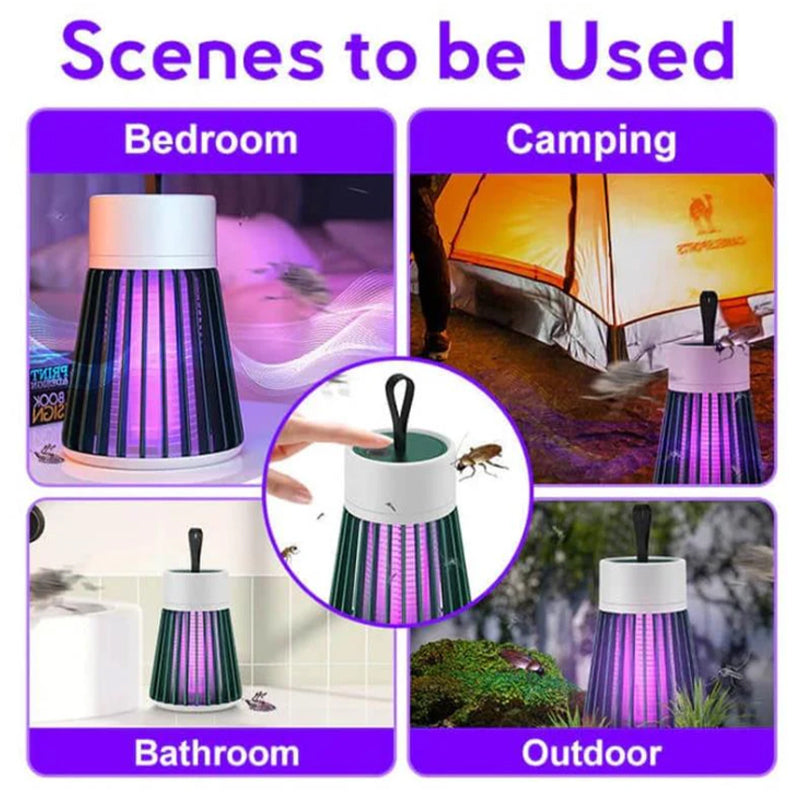 Portable USB electric mosquito killer lamp