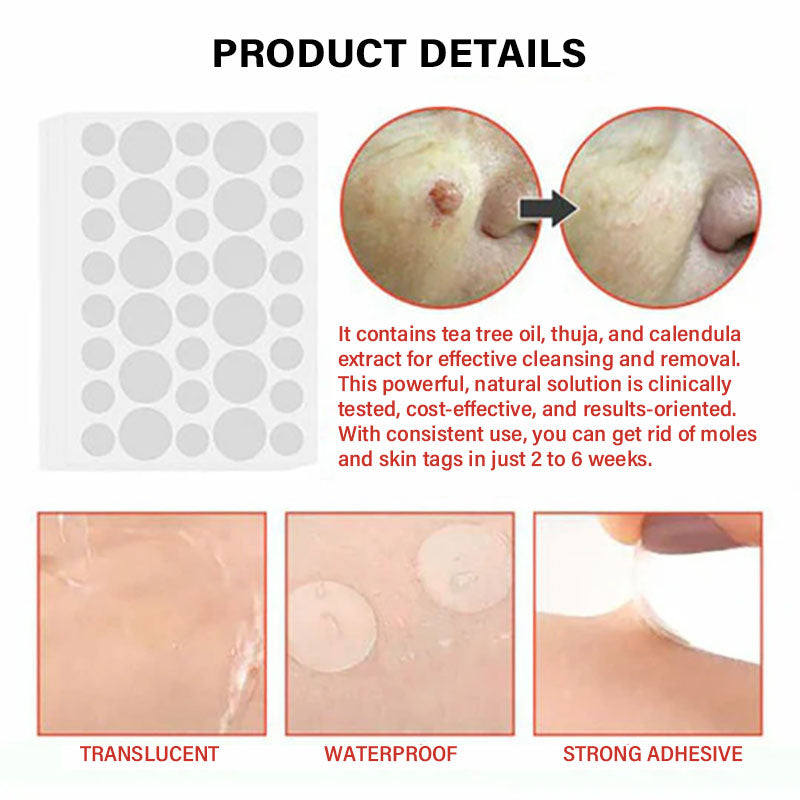 Acne and Wart Removal Microneedle Hydrocolloid Patches | - 🛒Buy One Get One Free (2 Boxes)🎁