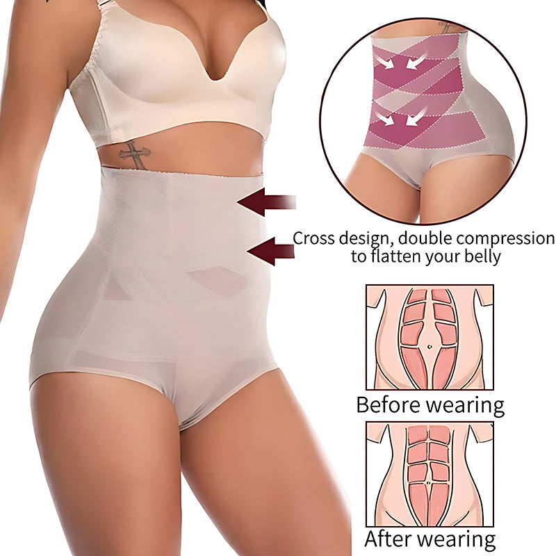 Seamless slimming waist