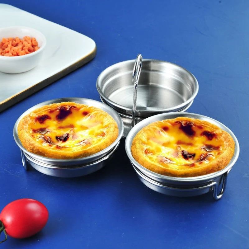 Stainless steel boiled egg mold