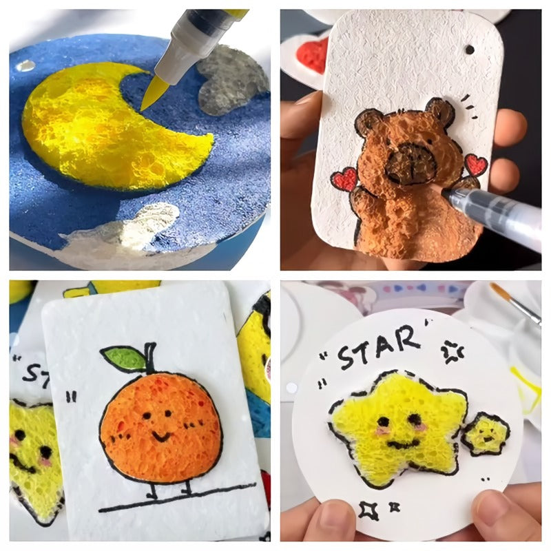 Foam Texture Painting