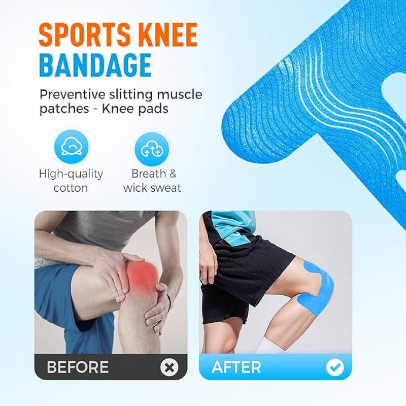 Knee meniscus protection belt (4 pieces)