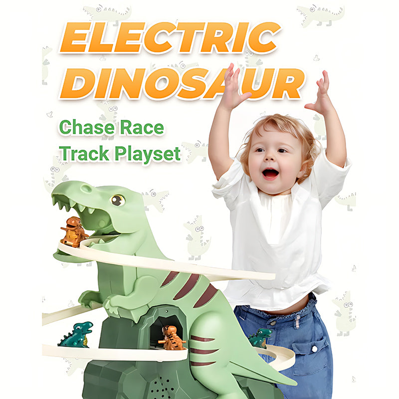 Dinosaur Electric Slide Track Toy