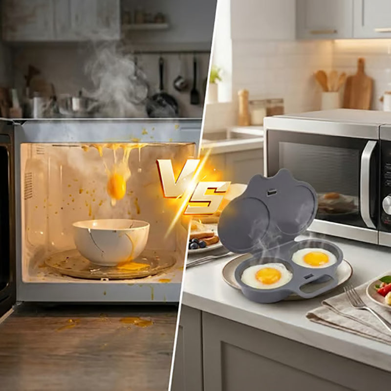 Microwave Egg Steaming Container