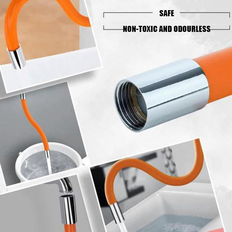 Universal faucet extension tube