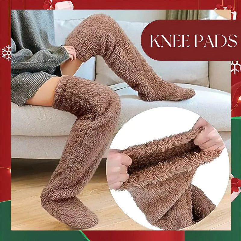 💕Velvety Fleece Knee Socks For Christmas❄️🎅