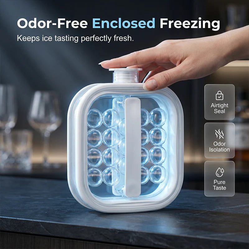 Portable Silicone Ice Ball Maker