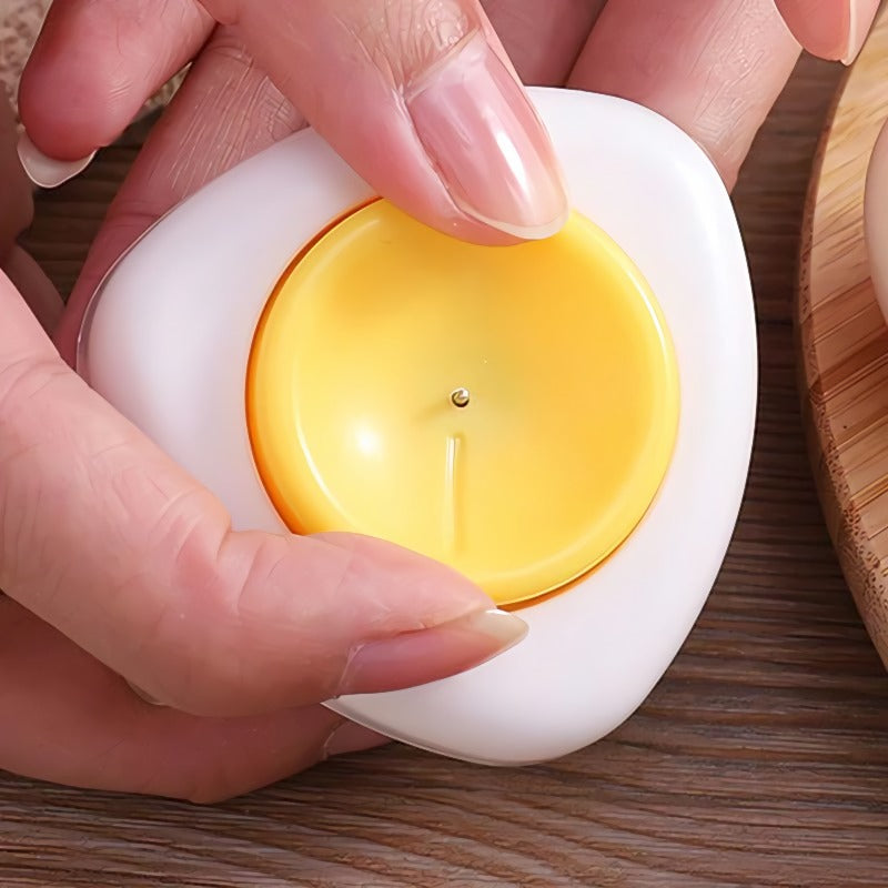 Egg perforator with safety lock