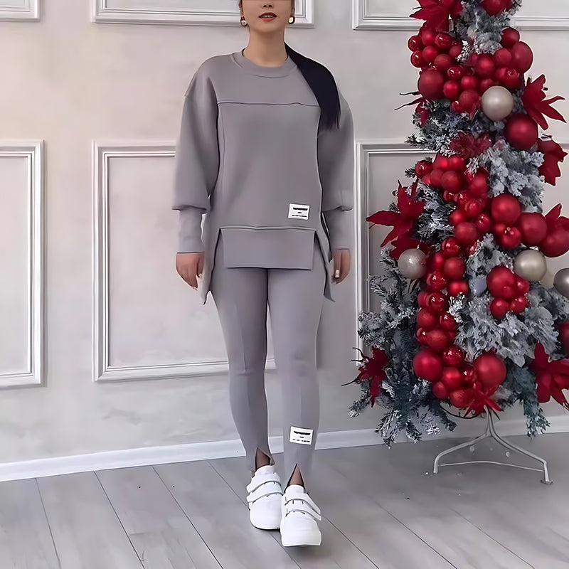 Sweatshirt and leggings set