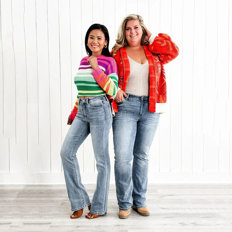 ⏰👖High-stretch tummy-control jeans