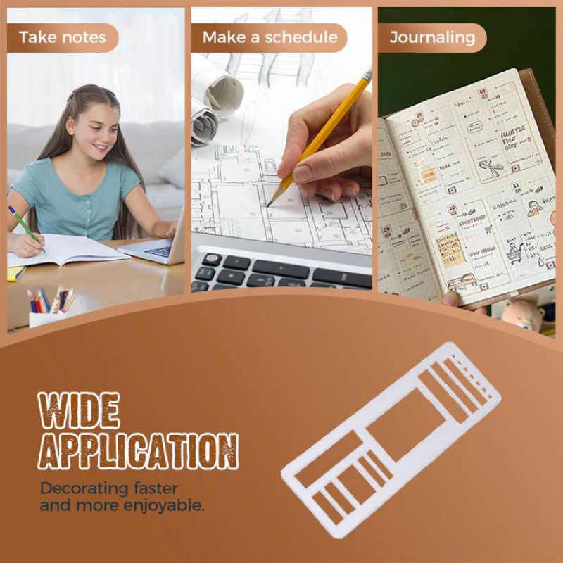 Flexible diary template