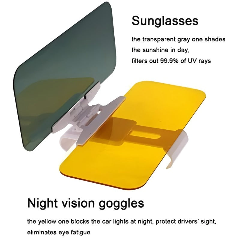 Anti-glare Driving Visor Extension Day and Night