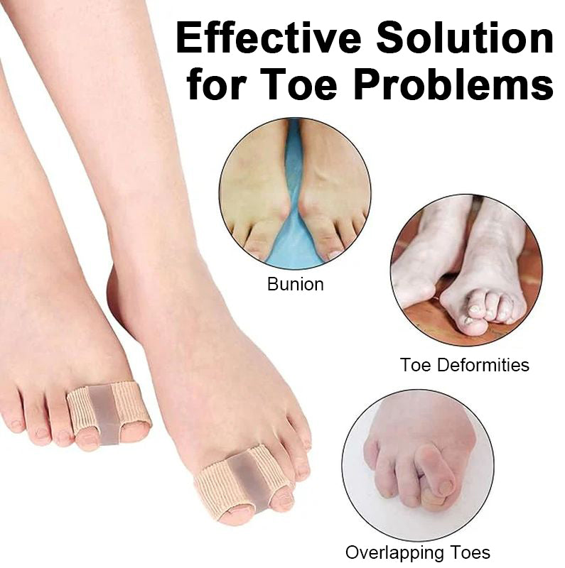 Toe separator for correcting hallux valgus