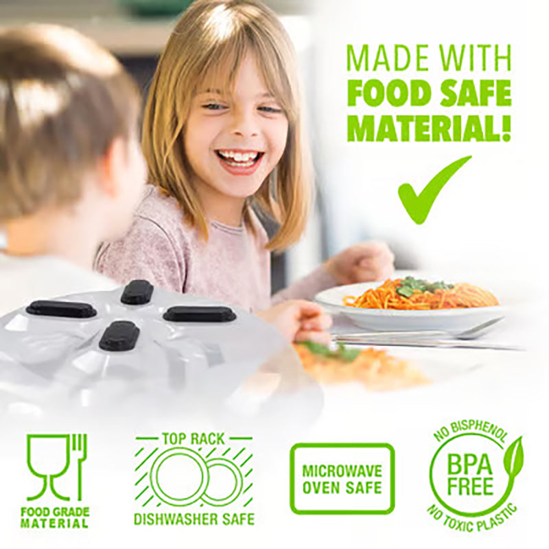 12-inch Microwave oven splash-proof magnetic lid