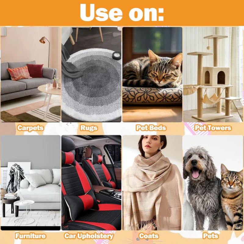 Pet static hair removal gloves