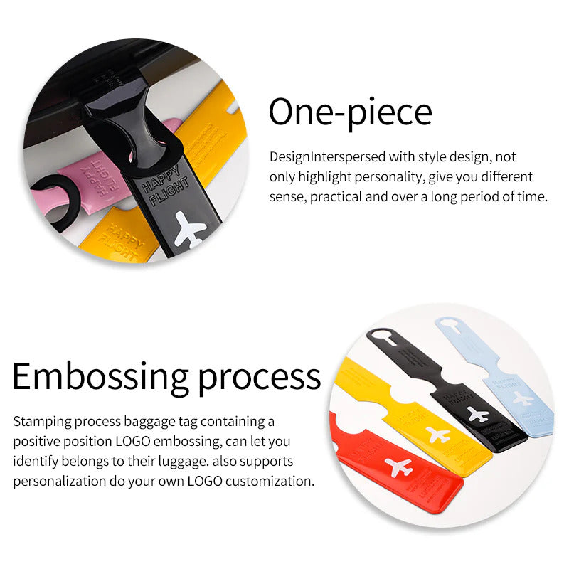 PVC Travel Luggage Tag