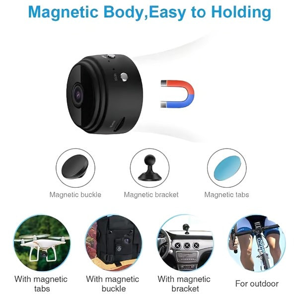 1080P HD Magnetic Wifi Mini Camera Recorder