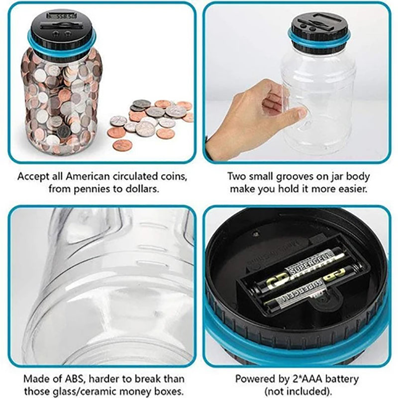 Counting Coin Piggy Bank