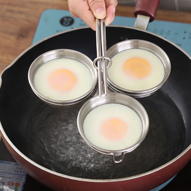 Stainless steel boiled egg mold