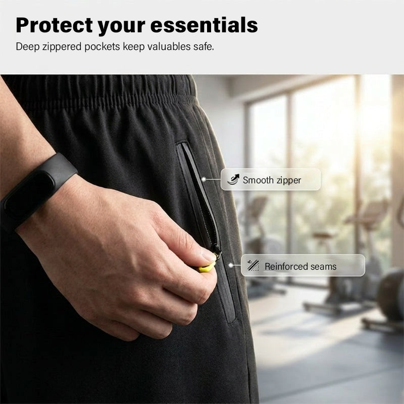 Men's Quick-Dry Sports Shorts