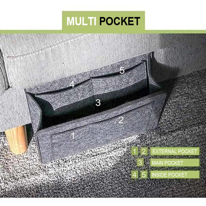 Storage Bag with Pockets Hanging Organizer